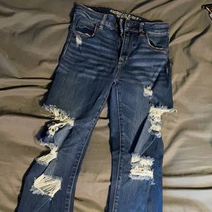 Dark denim Hi-Rise Jegging American Eagle Jeans size 6 Regular Length